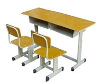 鑫磊家具生产课桌椅 双人升降课桌椅