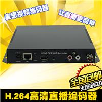 2016年新款HDMI+CVBS2路网络视频直播编码器 校园局域网直播