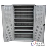 赤承宏远CCYZ-004工具柜双开门多层可调高度层板双门配挂板工具柜安全柜储藏柜