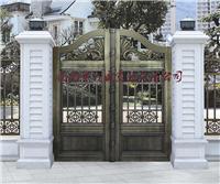 专业生产高端铝艺别墅庭院门——威亚盾