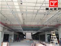 上海仓库厂房吊顶隔墙、办公室各式石膏板矿棉板吊顶装修，上海厂房装修公司