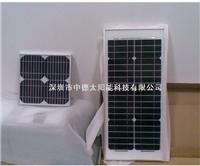 太阳能多晶板，太阳能滴胶板，太阳能光伏发电板组件，深圳市中德太阳能单晶多晶电池板