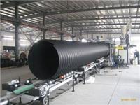 生产PE钢带增强型排水管材