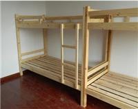 成都双层实木床学校宿舍用床