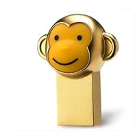 2016新款生肖猴年U盘 金属纪念版USB3.0金猴U盘 创意猴子礼品优盘 按客户要求定制logo