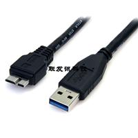 USB 3.0 Black SuperSpeed Cable A to Micro B - M/M