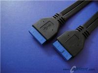 USB 3.0 2*10P 排母 TO USB 3.0 2*10P 排母 FLAT CABLE
