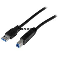 USB 3.0 Black SuperSpeed A to B Cable - M/M