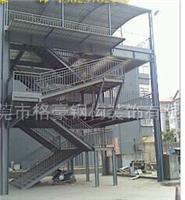 东莞钢构楼梯厂家-港口钢结构楼梯安装