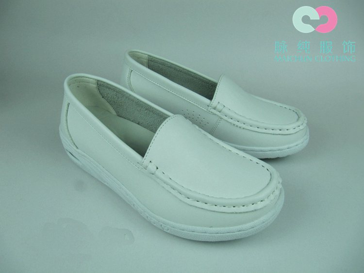上海厂家批发供应护士鞋EVA气垫底白色护士鞋舒适耐磨防滑