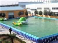 郑州浪鲸支架泳池8年老厂直供