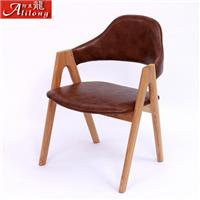 深圳专业生产实木餐椅/椅子/西餐厅咖啡厅椅子可以选择阿里龙