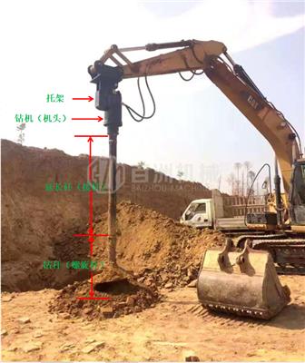 供应厂家植树挖坑机 植树钻孔机地钻 水泥杆挖坑