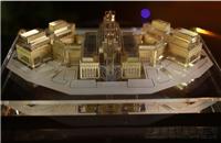 阿曼皇宫大楼水晶模型 中东风格建筑 商务礼品 水晶镶金工艺品定制