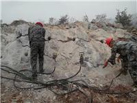 新疆云母不用水泥膨胀剂高效开采设备