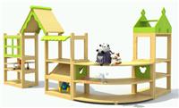 万源幼儿园玩具柜，木洛幼儿园家具 质保三年
