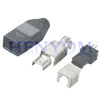 MINI USB 4P公头焊线式
