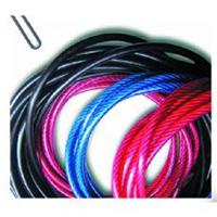 厂家直销 包胶钢丝绳 彩色不锈钢钢丝绳