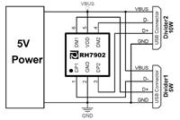 两通道USB识别IC-RH7902 RH7902A