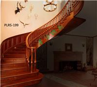 供应普洛瑞斯品牌楼梯|弧形实木楼梯|别墅欧式风格