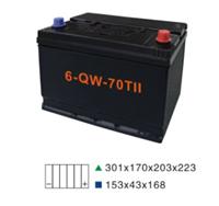 起动用免维护型蓄电池外壳6-QW-70TⅡ