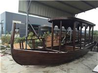 定制 大型景观木船/公园装饰船/长度7米，宽度1.8米/欧式木船观光木船