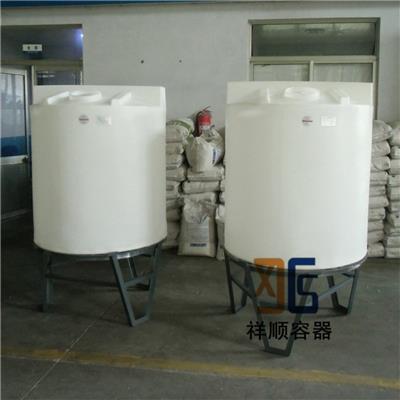 1.5吨工业水塔 1500L塑料蓄水桶 1.5立方食品级原料水桶 阻垢剂乙醇容器 香料桶