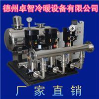 二次加压供水设备 无负压变频成套机组 不锈钢多级泵供水设备