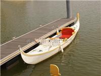 贡多拉 威尼斯木船  欧式木船 手划船  观光船 玻璃钢船 贡多拉旅游船 凤尾船