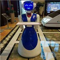 生产智能送餐迎宾机器人语音互动对话感应行走保姆服务员餐厅酒店