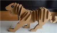 纸家具模型组装纸老虎纸动物模型