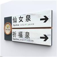 重庆笨鸟标牌景区指示牌 标识牌