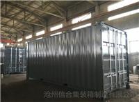 沧州信合专业设计制作20英尺集装箱 标准尺寸集装箱