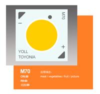 供应于东洋TOYONIA MD系列高端覆晶结构COB光源 M70 