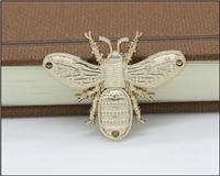 蜜蜂五金领口金属标牌装饰辅料批发