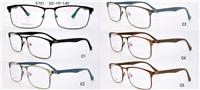 较新款**轻钨碳塑钢钢片眼镜架