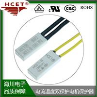 南京海川电子 微型温度开关 可加PTC 热保护器 HCET-B 洗衣机电机过流过载保护器