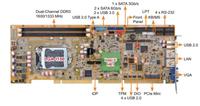 威强全长 PICMG 1.3 CPU 卡支持 LGA1150 Intel Core i7/i5/i3, Pentium 和 Celeron Intel H81芯片工控主板PCIE-H810