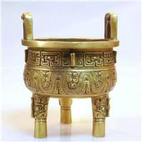 中国铜雕产业网 供应铜鼎