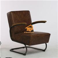 美式沙发椅铁艺新款LSC507可定制