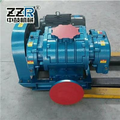 ZZR65中鼓罗茨鼓风机水产养殖渔业机械增氧机低噪音高压曝气设备污水处理