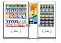 鹏科牛奶自动售货机、24小时无人酸奶鲜奶售货机