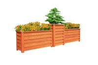 高低组合花箱2、防腐木花箱、道路隔离花箱、铁艺花箱、园林花箱、室外花箱