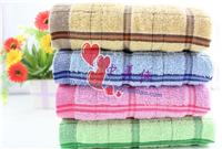 地摊毛巾生产厂家 纯棉80克印花毛巾批发 花型可选 十元三条毛巾