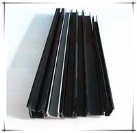 铝型材封条平封槽条铝型材封边条铝型材配件黑/灰白色槽6 工业铝材配件 自动化配件 平封槽条