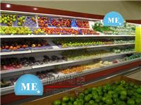 超市风幕柜重庆水果蔬菜展示柜冷藏柜南京大超市风幕柜