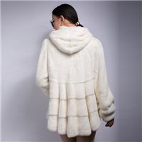 仿皮草外套短款，女韩版甜美七分袖人造毛皮外套，批发零售