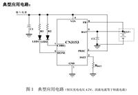 供应CN/上海如韵CN3153 1A单节锂电池充电管理ic