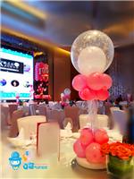 湘潭株洲长沙气球造型宝宝周岁宴Q萌气球派对