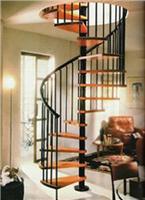 厂家直销设计，小阁楼室内内饰，旋转楼梯，实木楼梯